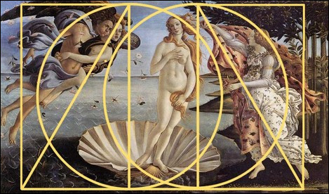Dans ce tableau de la Renaissance, Boticelli utilise aussi les proportions de la règle d'or. Quel est le titre de cette œuvre ?