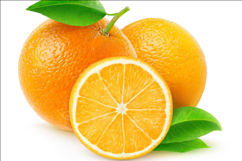 De quelle couleur sont les oranges ?