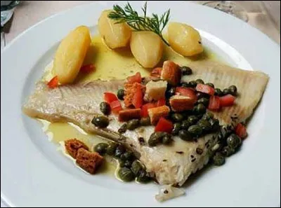 Enfin, au choix, on vous propose un poisson fort appétissant !