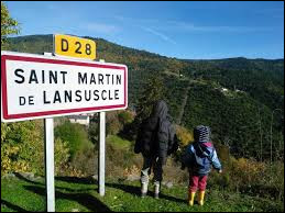 Je vous emmène dans les Cévennes, à Saint-Martin-de-Lansuscle. Nous serons dans le département ...