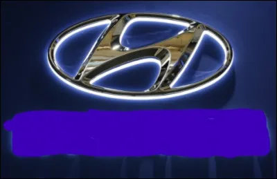 Dernière question, à quelle marque appartient ce logo (nom caché) ?