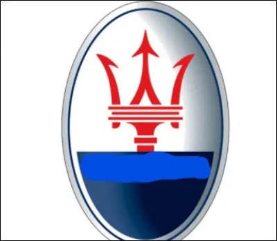 Comment s'appelle la marque automobile associée à ce logo (le nom est caché) ?