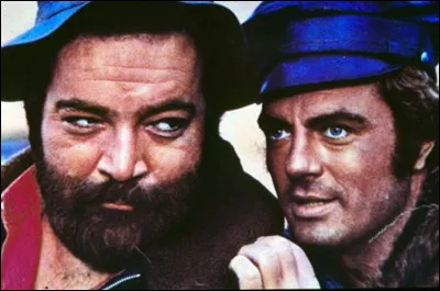 Quels acteurs ont imité Terence Hill et Bud Spencer dans le film « Mon nom est Trinita », de Ferdinando Baldi ?