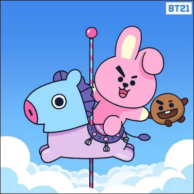 Quels sont les BT21 sur cette image ?
