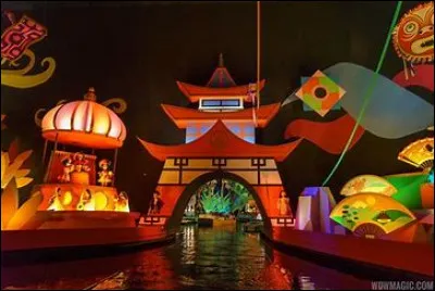 Passons maintenant à une attraction pour plus petits. Que peut-on voir dans l'attraction ''It's a small world'' ?