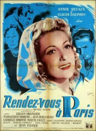 Qui a réalisé "Rendez-vous à Paris" ?
