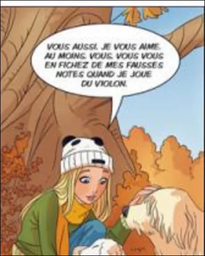 Comment se prénomme le chien de la famille ?