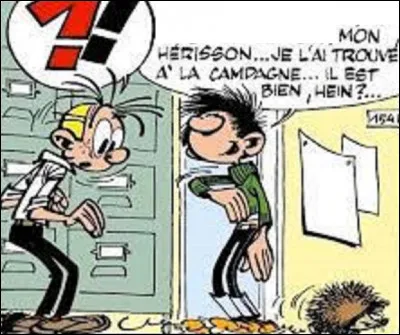 Quel est le nom du hérisson de Gaston Lagaffe ?