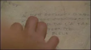 Dans 'Lost', Shannon trouve une lettre code contenant les paroles d'une chanson franaise trs clbre. Laquelle ?