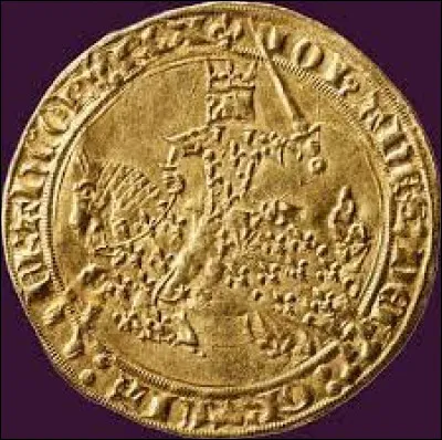 Quand le premier franc français a-t-il été frappé ?