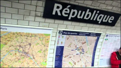 Quelles lignes possède la station République ?