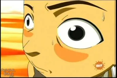 Dans le dsert Sokka fait ( encore ) une belle btise...