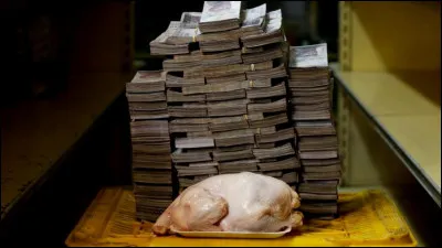 À contrario, quelle est la monnaie la plus faible, c'est-à-dire la monnaie la moins valorisée ?