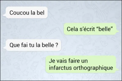 Qu'est-ce que tu détestes par-dessus tout ?