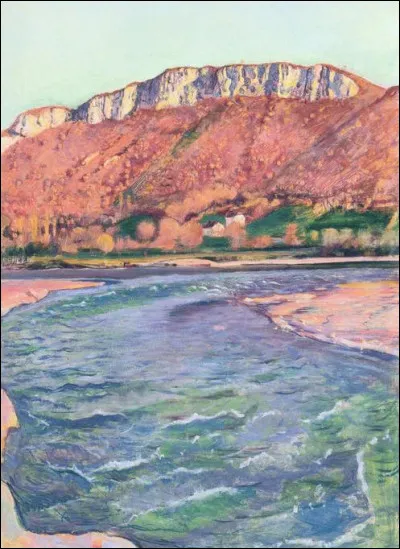 Qui a peint "Salève en automne" ?