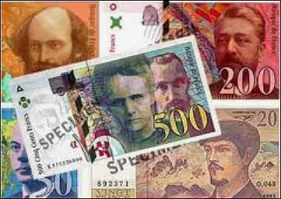 Et enfin, parlons de l'ancienne monnaie française, le franc. Un euro équivaut à combien de francs ?