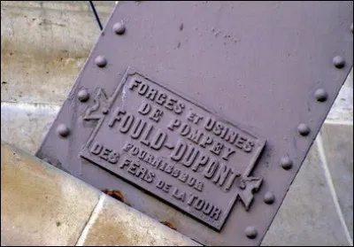 D'où provient le fer puddlé de la tour Eiffel ?