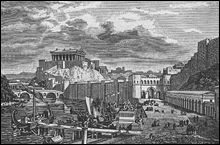 C'est la plus petite, à la limite ouest de la ville, dominant le Tibre et prolongée par la colline de l'Arx avec la citadelle qui défend la ville archaïque. Elle est vite devenue la véritable acropole sacrée de la ville avec le temple de Jupiter. C'est l'/le ...