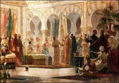 La plus grande partie de l'Espagne appartient alors au califat de Cordoue :