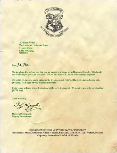 Finalement, tu apprends que tu es un sorcier, comment réagis-tu ?