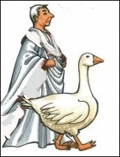 Une oie se tint constamment aux côtés d'un philosophe grec du IIIe siècle sans jamais le quitter. Qui est-il ?