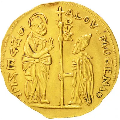 Quelle est cette ancienne monnaie d'or, frappée à Venise du XIIIe au XVIIIe siècle, au départ sous le nom de Ducat ?