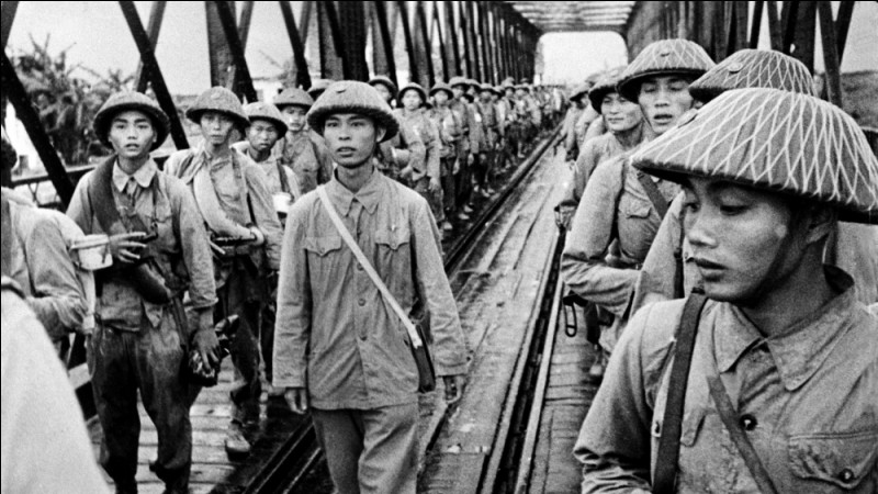La guerre d'Indochine s'est achevée en 1956.