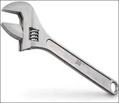 Comme pour le marteau, il existe énormément d'appellations pour les clés. En l'occurrence, nous sommes en présence d'une clé ...