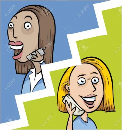 Tu es en pleine conversation avec ton amie. Ta m&egrave;re d&eacute;barque et te dit d'aller travailler. Que r&eacute;ponds-tu ?