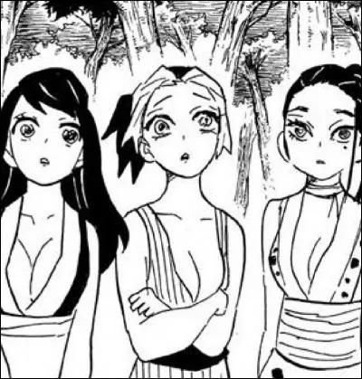Comment s'appellent les trois femmes de Uzui Tengen ?