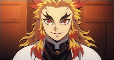 La couleur du sabre d'un utilisateur du Souffle de la Flamme est...