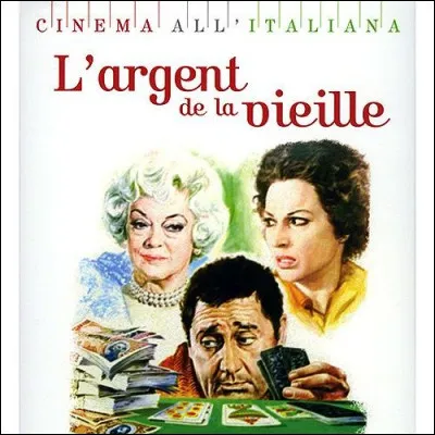 Quel metteur en scène italien a réalisé le long-métrage "L'Argent de la vieille" ?