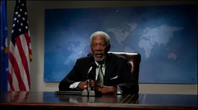 Dans quel film Morgan Freeman est-il le président de la Chambre des représentants ?