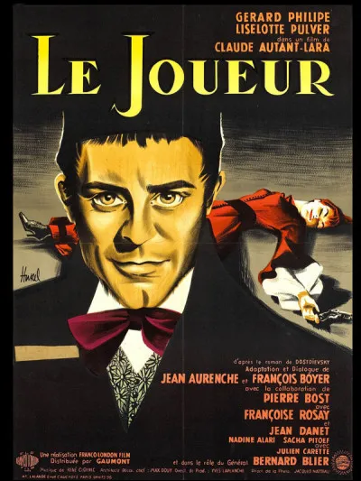 Qui est l'auteur du roman "Le Joueur" ?