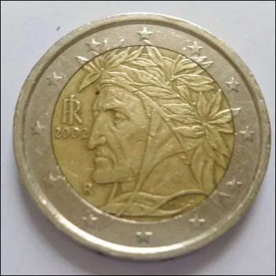 Qui voit-on sur la pièce italienne de 2 euros ?