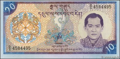 Quel pays a pour monnaie le ngultrum ?