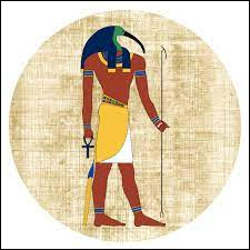 Comme se nomme ce dieu égyptien représenté sous la forme d'un ibis ou d'un babouin ?