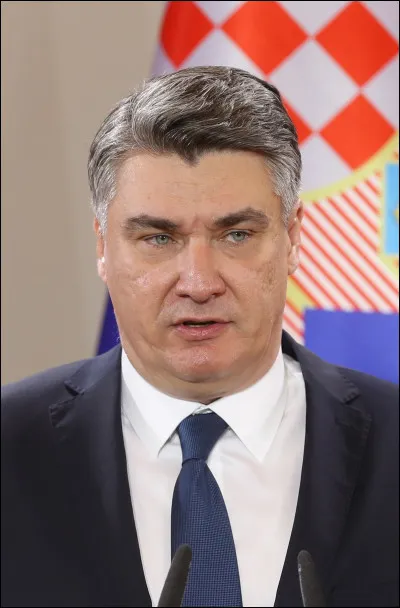 Si je vous dis Zoran Milanović, vous me dites...