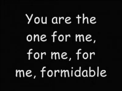 Qui est le compositeur de la chanson ''For me formidable'' ?