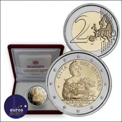 Une pièce commémorative de 2 euros du Vatican a été émise en 2021, consacrée à l'anniversaire dela naissance du Caravage. Quel était cet anniversaire ?