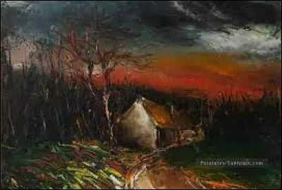 Qui a peint ce paysage d'automne ?