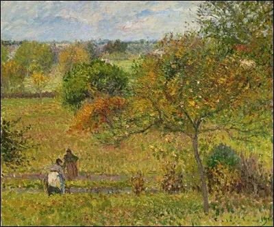 Qui a peint "Automne à Éragny" ?