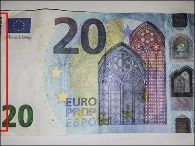 Sur les billets en euro, sont représentés des monuments...
