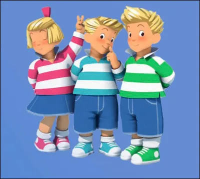 Dans quel dessin animé les héros sont-ils trois ?