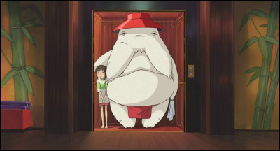 Le personnage accompagnant Chihiro dans l'ascenseur, dans "Le Voyage de Chihiro", est une divinité japonaise. Vrai ou faux ?