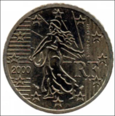 Sur cette pièce de 50 centimes, que peut-on voir ?