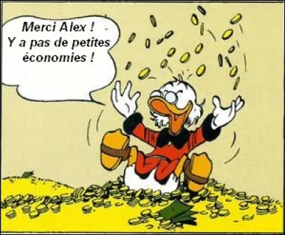 Picsou hésite à fermer son compte sur Quizz.biz. Mais, concernant la rentabilité sur le site, Alex le rassure !