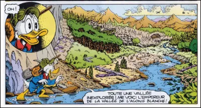 Plus tard, bien décidé à faire fortune, il se rend au Yukon pour devenir prospecteur. Avec quelle monnaie paye-t-il ses sandwichs ?