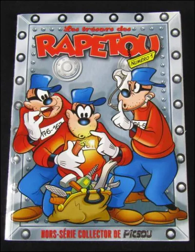Parmi ses ennemis, on ne présente plus les Rapetou ! Que veulent-ils cambrioler, chez Picsou ?