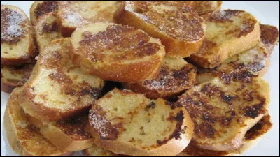 Quel ingrédient n'entre PAS dans la confection du pain perdu ?